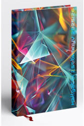 Realsystem Hallgatói zsebkönyv A5, 145mmx205mm, fehér lapokkal absztrakt 2025/2026 Realsystem (49471)