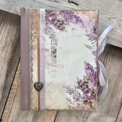 Kreativ Fotóalbum zsebes 10x15cm fotóknak 200db-os virágos pillangóval