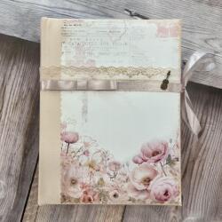 Kreativ Fotóalbum zsebes 10x15cm fotóknak 200db-os zsebes hortenziás