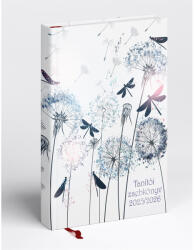 Realsystem Tanítói zsebkönyv A5, műbőr 145mmx205mm, fehér lapokkal kisvirág 2026/2027 Realsystem (5317-64) - iroszer24