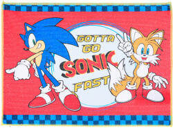  Sonic a sündisznó Gotta Go kéztörlő, arctörlő, törölköző 40x30 cm