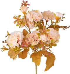 Valex Decor Szegfű selyemvirág csokor, 6 ágú, 30cm magas - Rózsaszín (LD002-02)