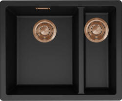 Elleci ELLECI- Mosogatótálca Zen-F 150 Keratek K86 black bronz tartozékokkal (LKZ15086F01BRZ) - muszakinet