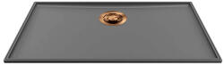 Elleci ELLECI- Mosogatótálca Essenza 70 68, 2x38, 2 Keratek 1 m. K99 Dark Grey bronz tartozékokkal (LKES7099BRZ) - muszakinet