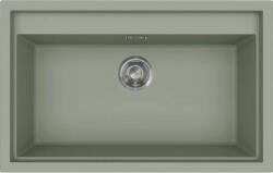 Elleci ELLECI- Mosogatótálca Sintesi 130 Keratek K82 Sage Green inox tartozékokkal (LKS13082) - muszakinet