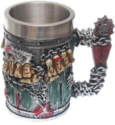 Tole 10 Imperial Cana Medievala Halba de bere, Game Over, 14.5cm, 500ml decorat 360grade Tole 10 Imperial 39805