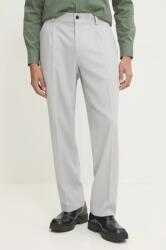 HUGO BOSS nadrág férfi, szürke, egyenes, 50538671 - szürke 48