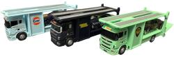 DIECAST Masina Camion cu Trailer + masinuta, 3 culori diferite1/43 (36642)