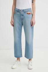 Levi's farmer 501 90s ANKLE női, közepes derékmagasságú, A9150 - kék 26/27 - answear - 43 990 Ft