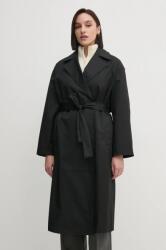 Calvin Klein balonkabát női, fekete, átmeneti, oversize, 00040WL546 - fekete S