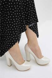 Moda Trend Дамски обувки - Цвят Седеф #321001 (321001_Бяло)