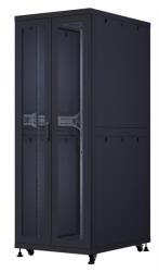 Formrack 32U Server 800X1000 19" szerver rack szekrény - RAL9005 fekete (SC-32U80100)