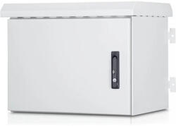 Formrack 9U 600x600 IP66 kültéri rack szekrény 100 mm lábazattal , dupla rétegű (OUT-9U600ZW) - shop