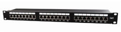 Gembird 24 portos Cat6 19" RJ45 Patch Panel (NPP-C624-002) - shop