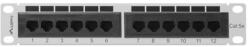 Lanberg Patch panel 12 port 1U 10" CAT. 5e szürke (PPU5-9012-S) - shop