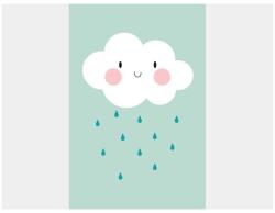  Plakát - Mentás felhő méret: 30 x 40 cm