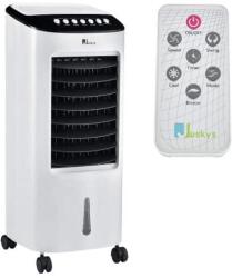 Juskys Aparat de aer conditionat mobil , 65 W , cu temporizator reglabil , 3 viteze si moduri de ventilatie , inclus telecomanda, alb/negru , Juskys (JSK51171)
