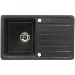  H2 Yukon II grafit csepptálcás gránit mosogatótálca 760x460x200 mm (yukon-II-grafit)