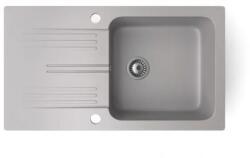 H2 Asparo szürke csepptálcás gránit mosogatótálca 775x435x170 mm (asparo-szurke)
