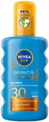 Nivea Sun Protect & Bronze napozó spray, bronzosító hatással SPF30 200ml (7319470012134)