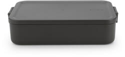 Brabantia Кутия за храна Brabantia Make&Take 1006287, 2 л, Плътно затваряне, Без BPA, Тъмносив (1006287)