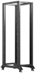 Lanberg Комуникационен шкаф, Lanberg open rack 19" 42U 600x1000 black (OR01-6042-B) - xtreme