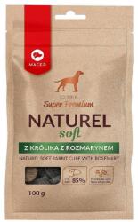 Maced Super Premium Naturel Soft recompense caini cu iepure si rozmarin 100g