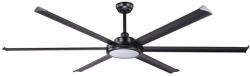 Faro Barcelona Ventilator LED de tavan FARO 34203-130 ROTTERDAM XL LED/32W/230V negru d. 200 cm + telecomandă (FA34203-130)
