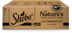 Sheba Sparpaket: 144x85g Sheba Nature's Collection Feine Vielfalt in Sauce Katzenfutter nass