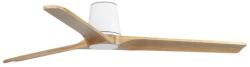 Faro Barcelona FARO 33838WT - Ventilator tavan HEYWOOD TUB L pin/alb pr. 132 cm WT + DO (FA33838WT)