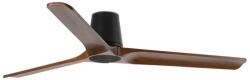 Faro Barcelona FARO 33839 - Ventilator tavan HEYWOOD TUB L pin/negru pr. 132 cm + DO (FA33839)