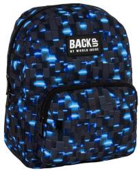 DERFORM BackUp hátizsák - 1 rekeszes - Black, blue (PLB7F44) (PLB7F44)