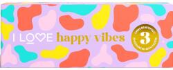 I Love Special Moments Happy Vibes bombă de baie parfum Mango, Grapefruit, Peach 3x150 g