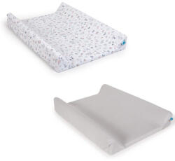  Ceba pelenkázólap huzat pamut (50x70-80) 2db/csomag világosszürke madár - babycenter-online