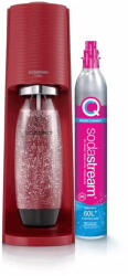 SodaStream TERRA CQC szódagép, piros + ajándék szörp