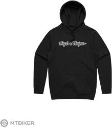Troy Lee Designs Signature pulóver, fekete (XL)