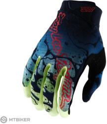 Troy Lee Designs Air kesztyű, csepegtető glo sárga/sötét sötétkék (2XL)