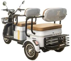 Likebike Zaragoza 2 Személyes 3 Kerekű Elektromos Robogó 1800 W 72 V 20 Ah Fehér
