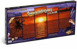 Simba Paint By Numbers Kit Schipper Naplemente a Karib-tengeren, 5 festmény (VTM609450728)