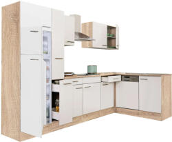 Leziter Yorki 310 sarok konyhabútor felülfagyasztós hűtős kivitelben - pepita - 336 300 Ft