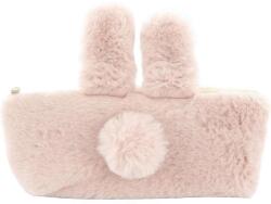 S-Cool Penar etui cu blanita, 21.5x8x4 cm, Motiv iepuras (SC2300/ROZ) Penar