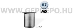 NOVUS Popszegecs-anya M 5x11.35 alu 30 db (NO_045-0076_1)