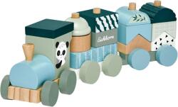 Simba Toys Eichhorn pandás fa kisvonat - 16db