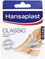 Hansaplast Pansament clasic pentru plăgi, respirabil, tăiat 1 m x 6 cm