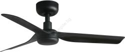 Faro Barcelona Faro 33822wt-Вентилатор за таван mini punt s черен Ø 90 см wt + дистанционно управление (fa33822wt)