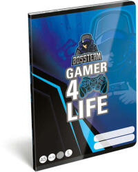  BOSSTEAM Gamer 4Life Füzet - A5 - 32 oldal (LIZ-22965301)