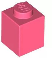 LEGO® 3005c220 - LEGO korall kocka 1 x 1 méretű (3005c220)