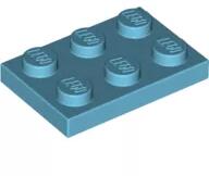 LEGO® 3021c156 - LEGO közepes azúr lap 2 x 3 méretű (3021c156)