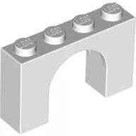 LEGO® 6182c1 - LEGO fehér boltív 1 x 4 x 2 méretű (6182c1)