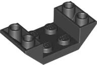 LEGO® 4871c11 - LEGO fekete kocka dupla inverz 45° elem 4 x 2 méretű (4871c11)